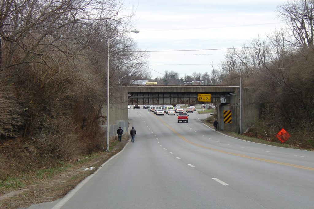North Broadway Railroad Underpass