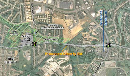Liberty / Todds Road Widening- COMPLETED