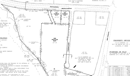 Polo Club- from Man O'War Blvd to Todds Rd.