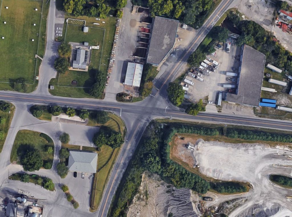 Manchester Street Turn Lanes at Forbes Road