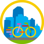 interactive bike map logo