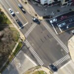 aerial of lexington intersection