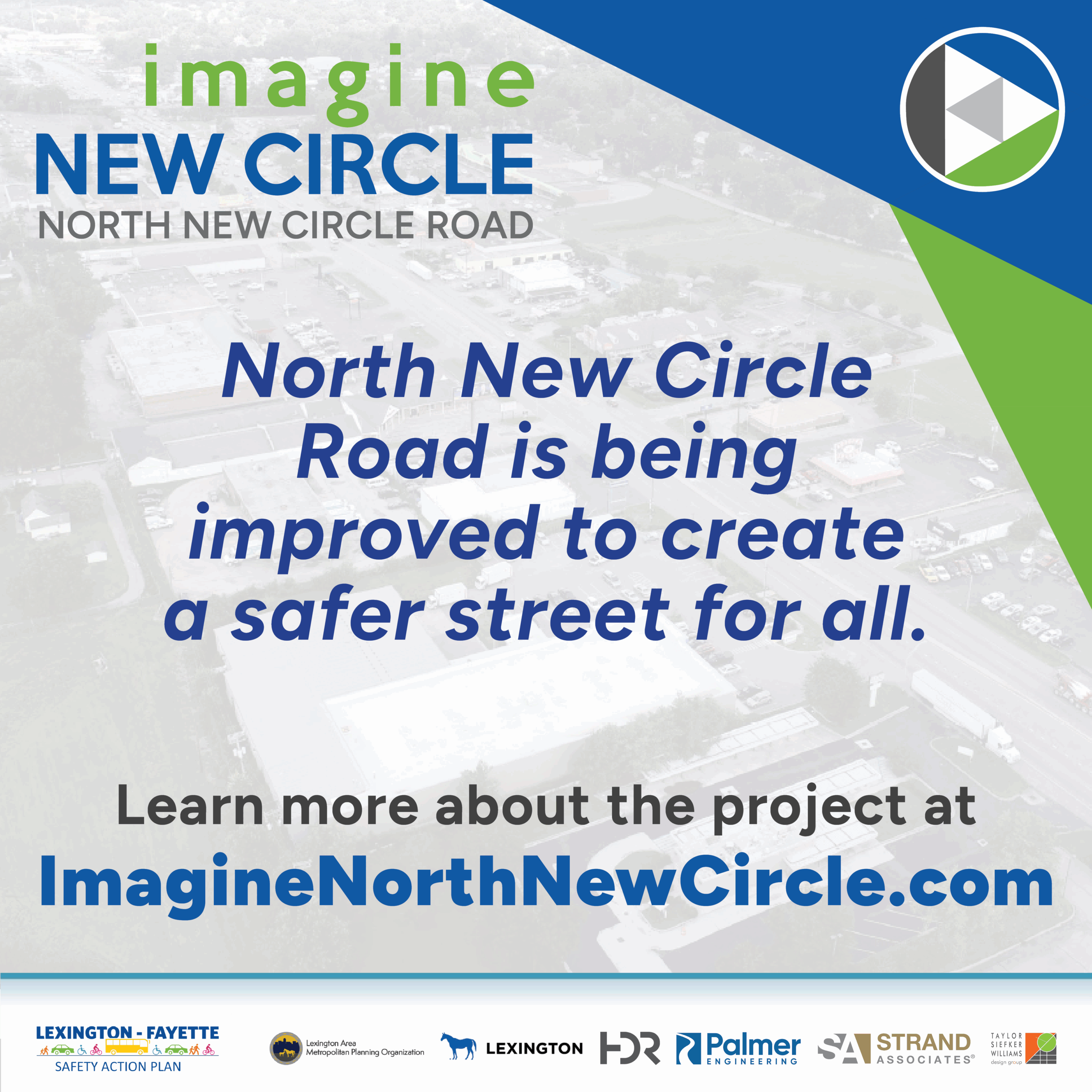 Interested community members can learn more about the project and provide feedback at an upcoming public meeting set for 4:30-7 p.m., Thursday, November 6, at Northern Elementary, 340 Rookwood Parkway. The meeting will be held in an “open house” style, meaning residents can choose to arrive at any time during the meeting and remain for as long as they prefer. At the open house, the project team will share information about the project, answer questions, and accept public comments about the redesign.